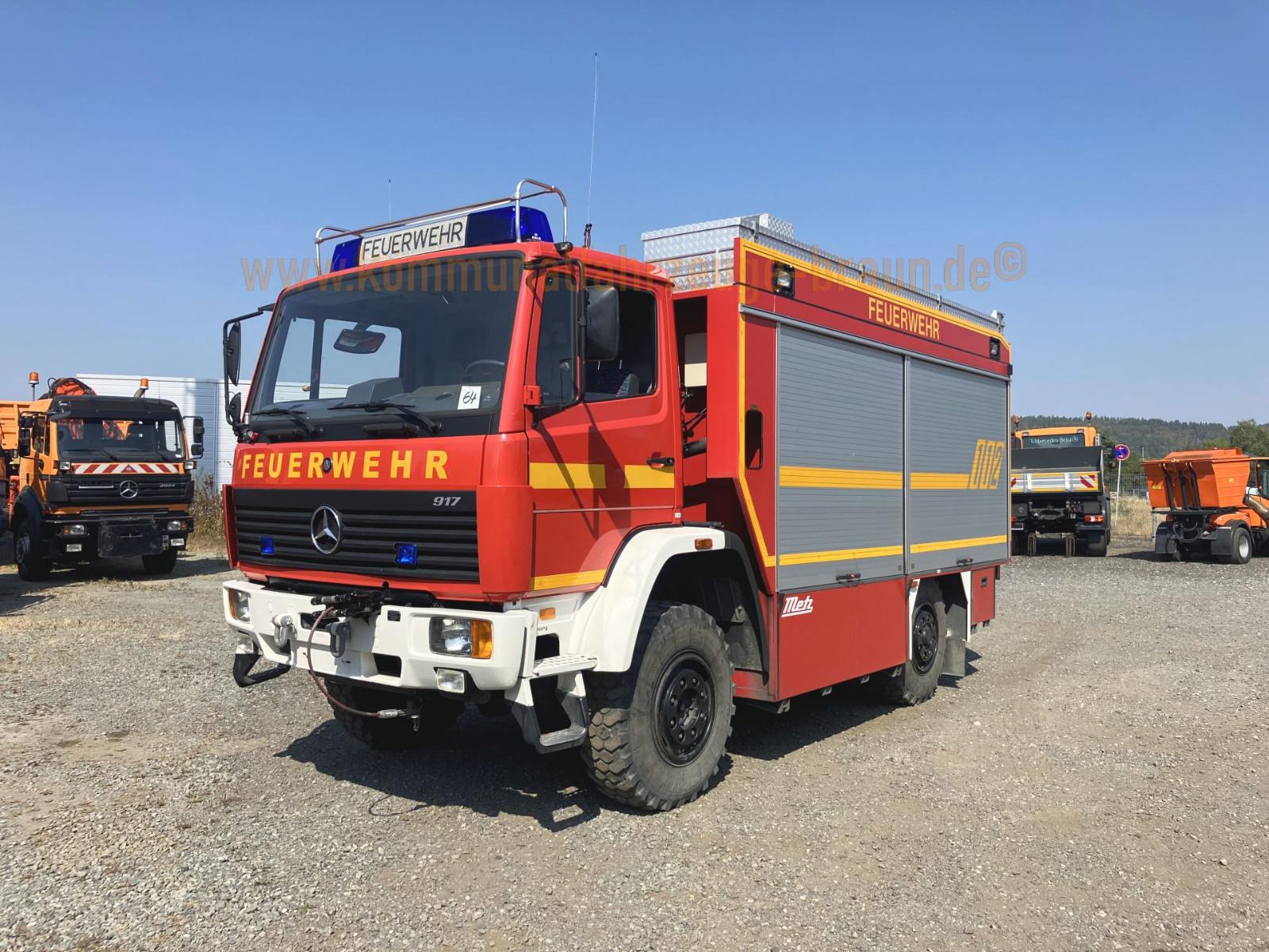 Mercedes-Benz MB 917 AF*Einzelbereift* 19 Tkm*Rotzler Winde