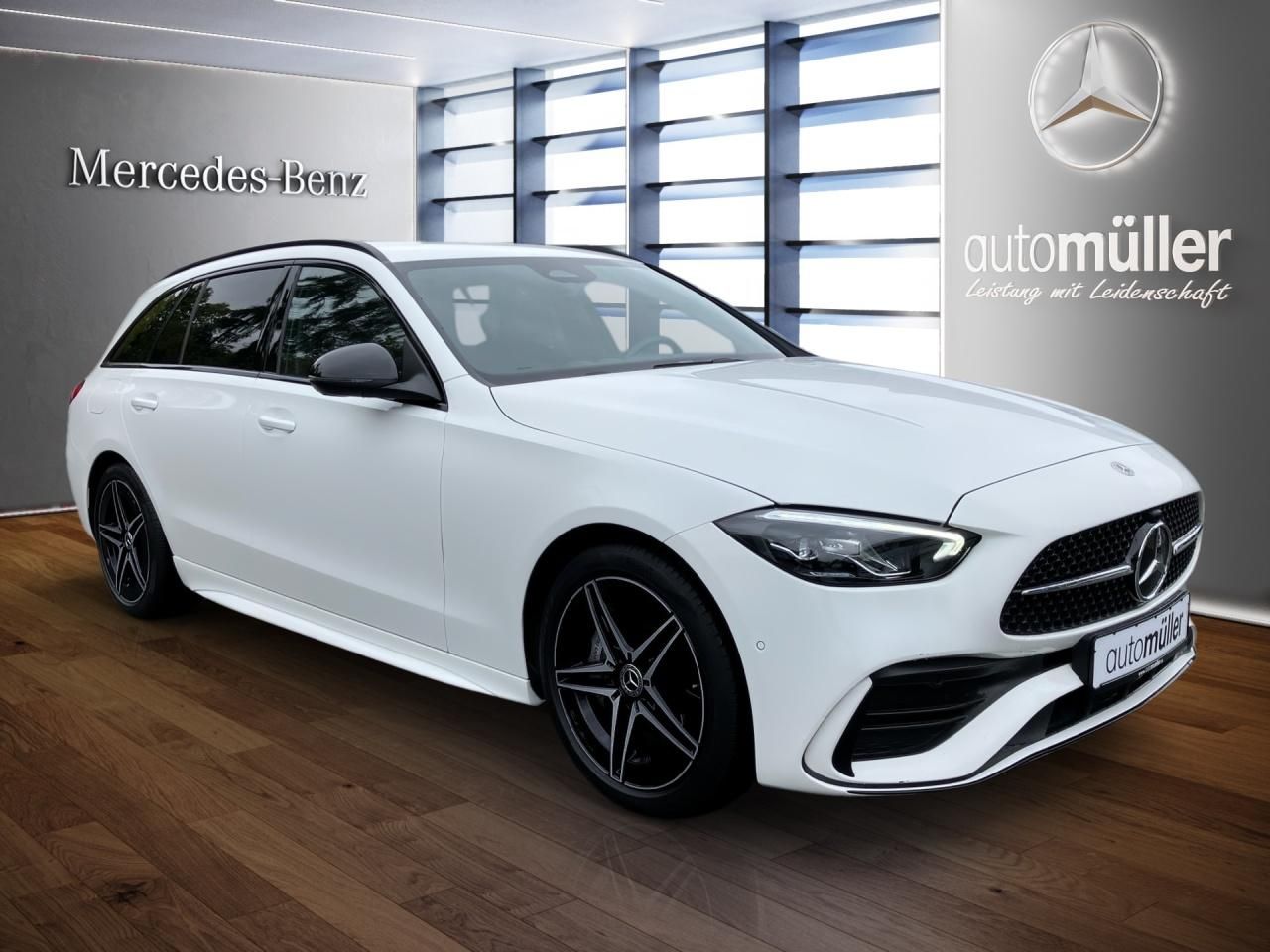 Fahrzeugabbildung Mercedes-Benz C 200 4M T AMG AHK+Night+Totw+Ambi+AdvSound+Kam