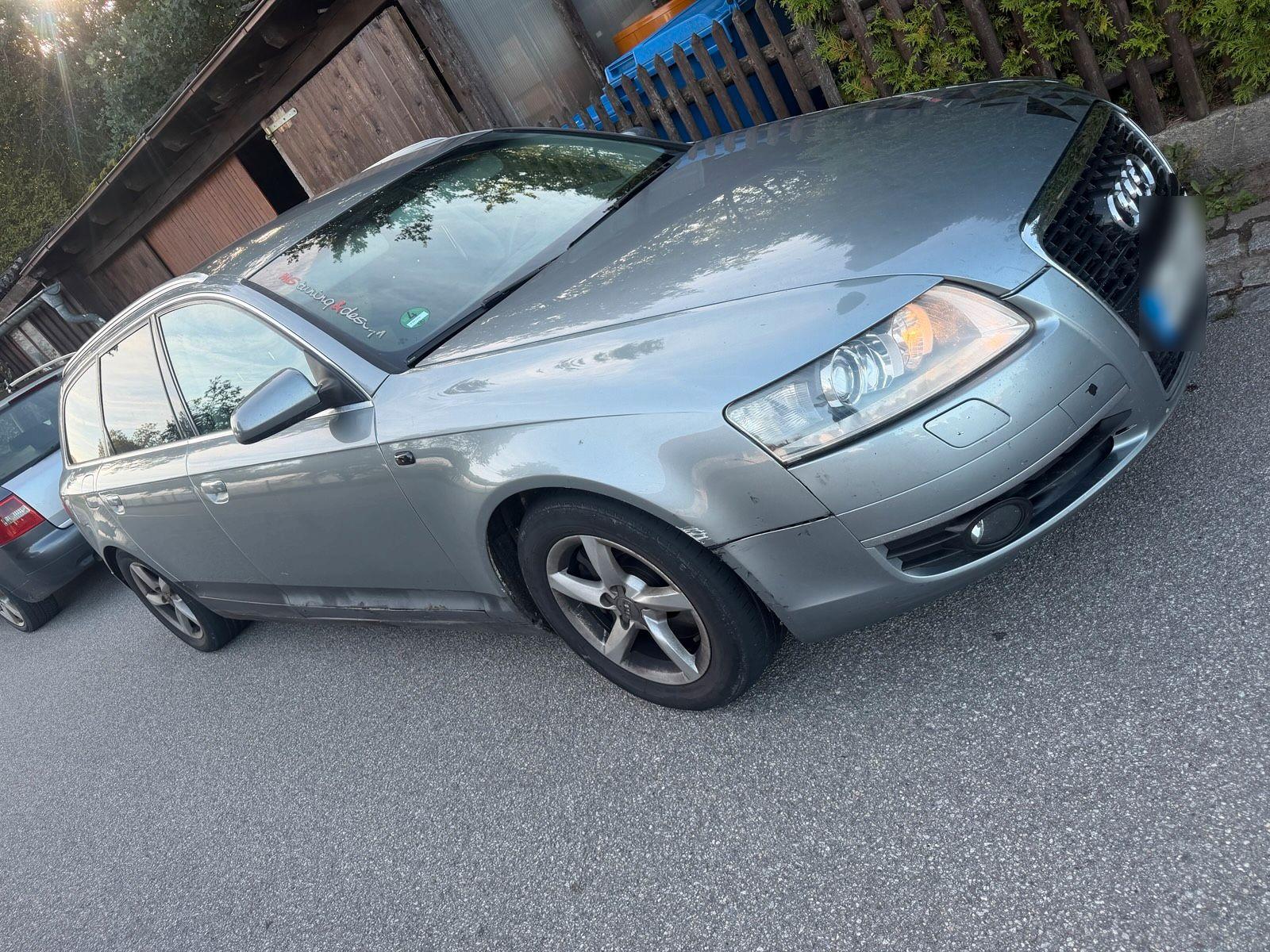Audi A6 2007 — rear view