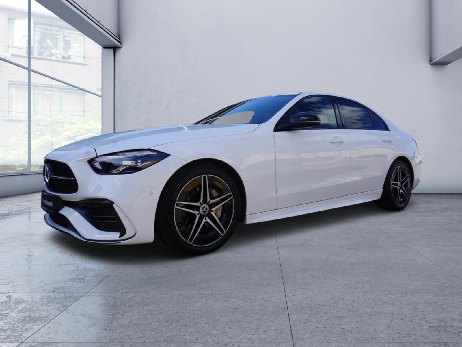 Mercedes-Benz C 200 C 4Matic, AMG Line,Night-Paket,leder