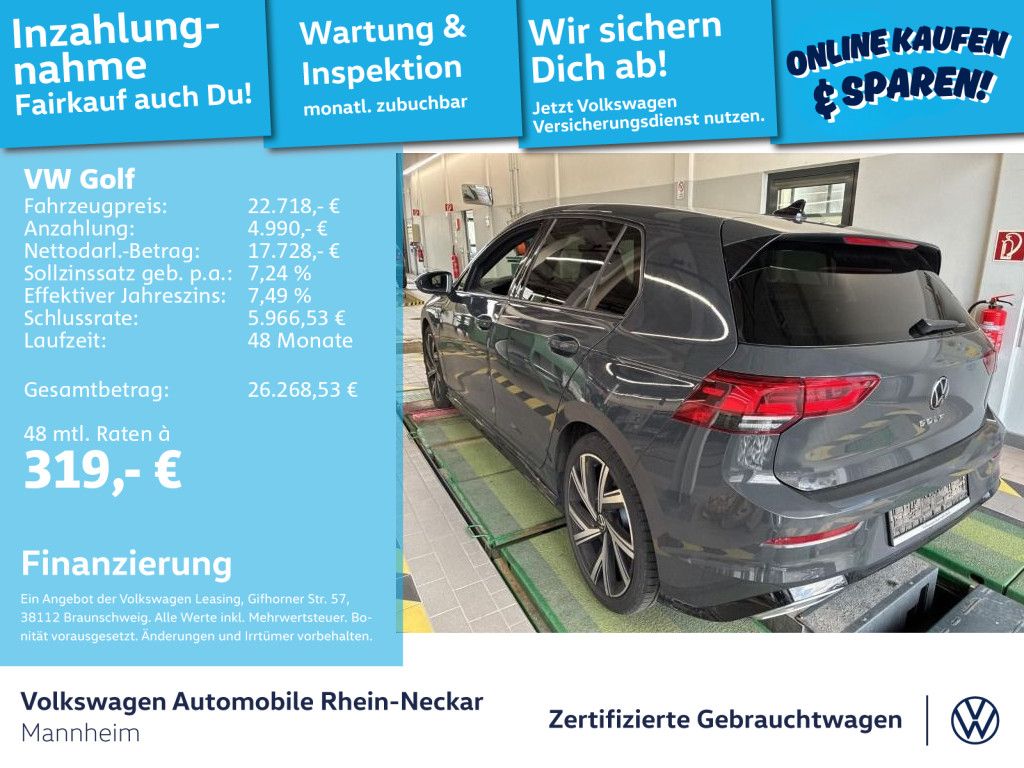 Volkswagen Golf VIII 2.0 TDI R-Line DSG Navi AHK Kamera UVM foto 2