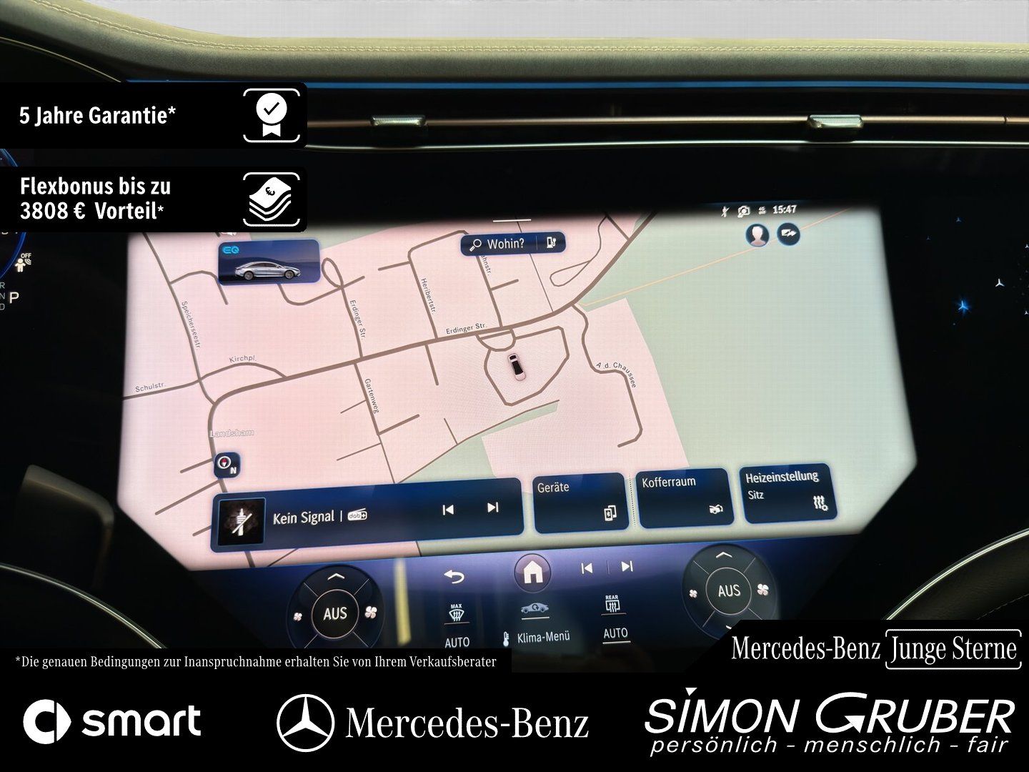 Fahrzeugabbildung Mercedes-Benz EQS 500 4M AMG Pano 4*Massage Sitzklima 118kwh
