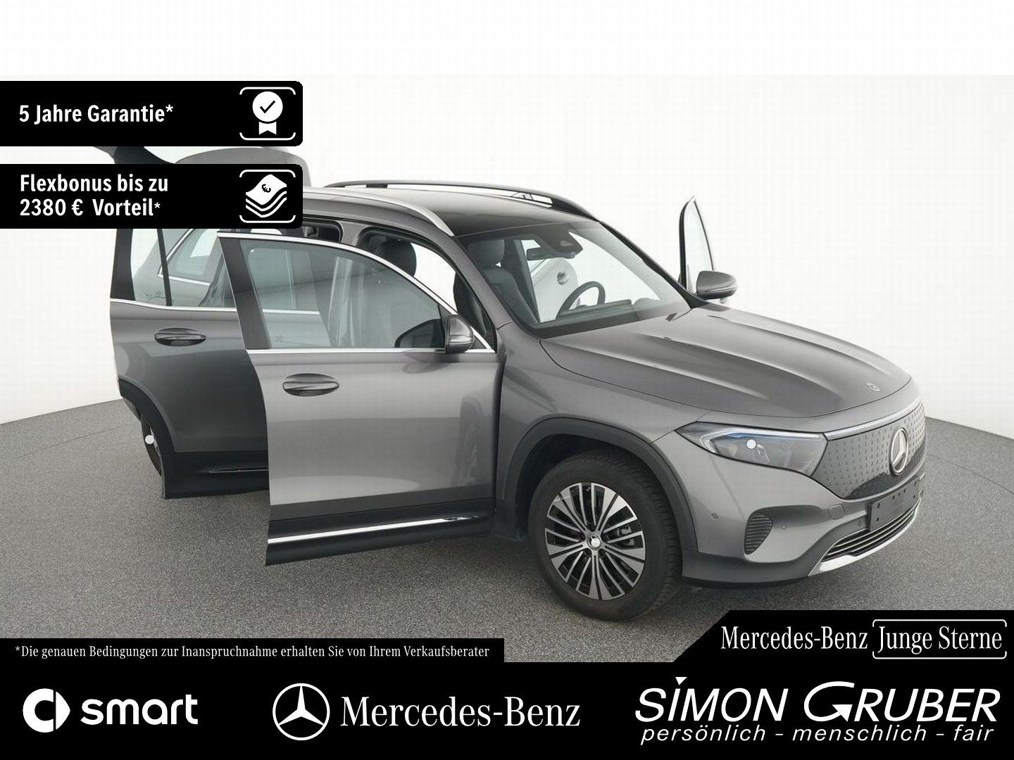 Fahrzeugabbildung Mercedes-Benz EQB 250+ Progressive Adv. Pano Kamera Amb 7Sitze