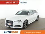 Audi A6 2.0 TFSI quattro Aut.*SLINE*NAVI*TEMPO*LED* - Audi A6: Weiß, Kombi