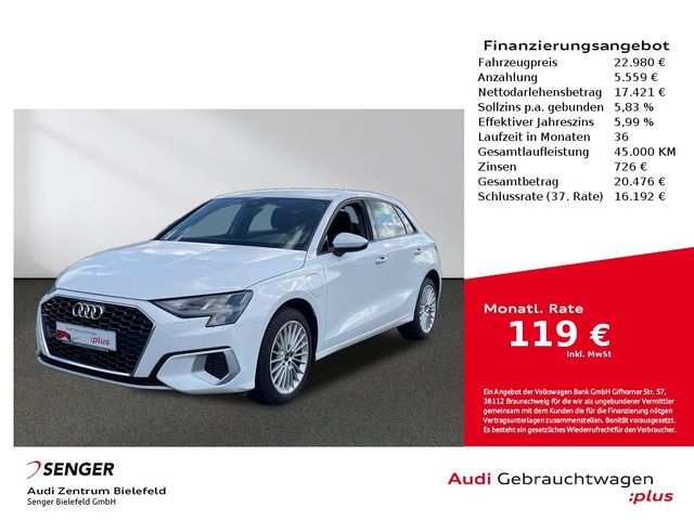 Audi A3 Sportback 40 TFSIe Advanced LED Business-P.