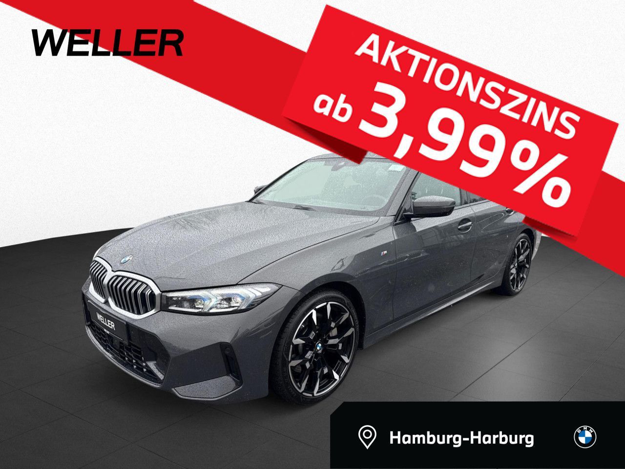 BMW 330iA xDr M SPORT LivePr,Alu19,Leas.o.Anz.379,-