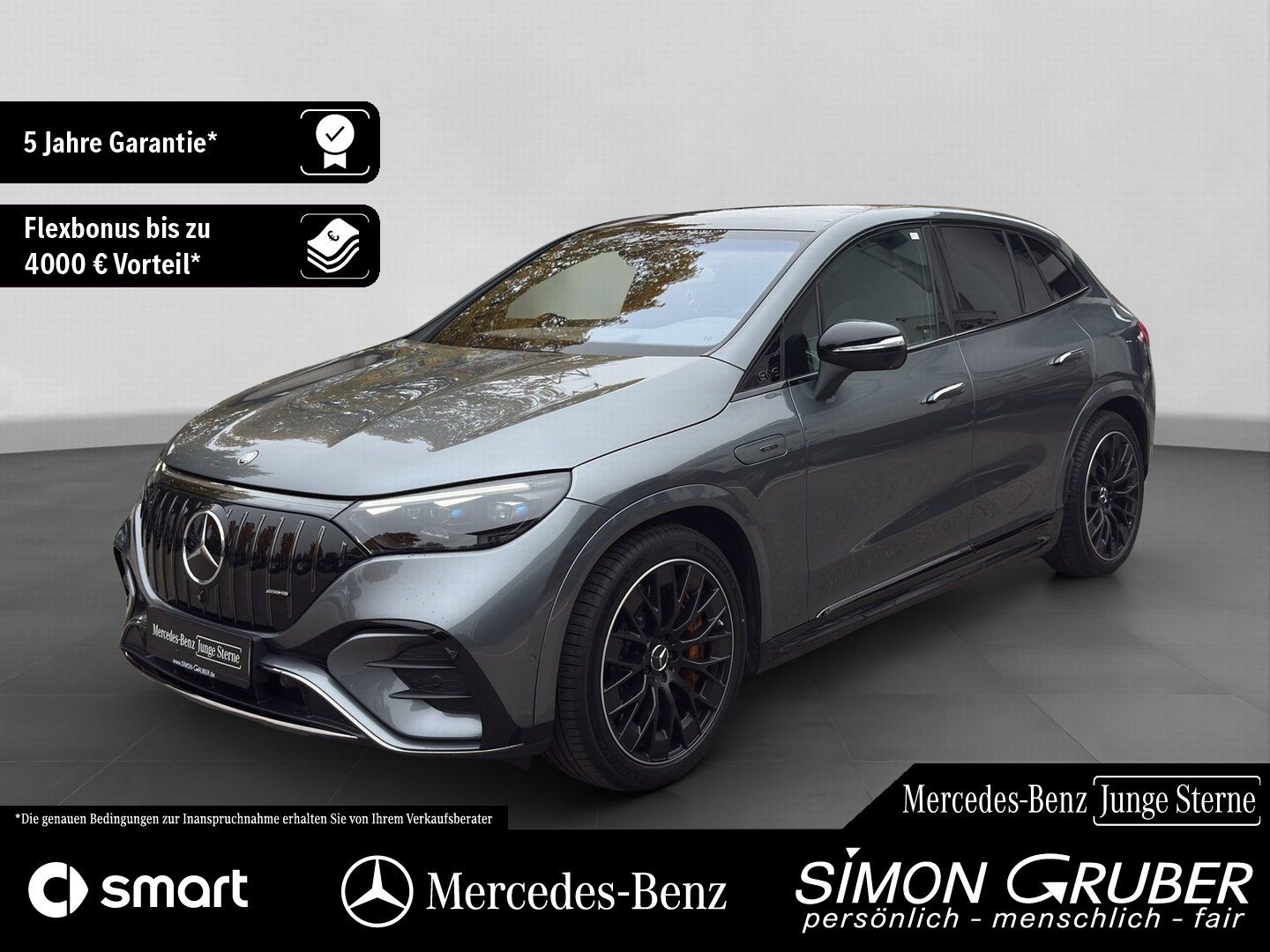 Fahrzeugabbildung Mercedes-Benz EQE 43 4M SUV AMG Night Pano HUD Sitzklima Nappa