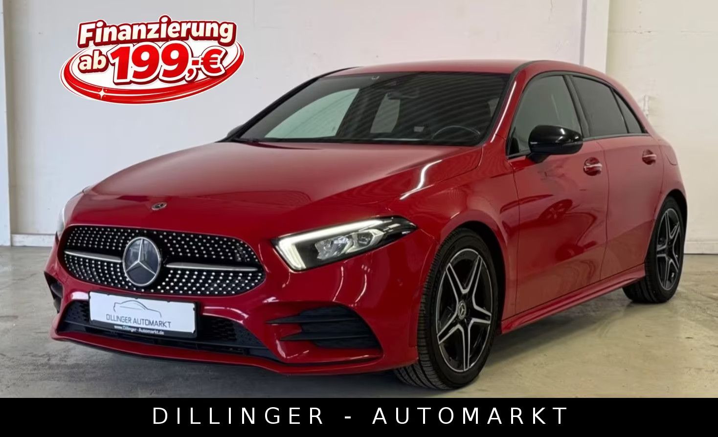 MERCEDES-BENZ A 200 7G AMG Line AMBIENTE LED Night Nav Kam Tem