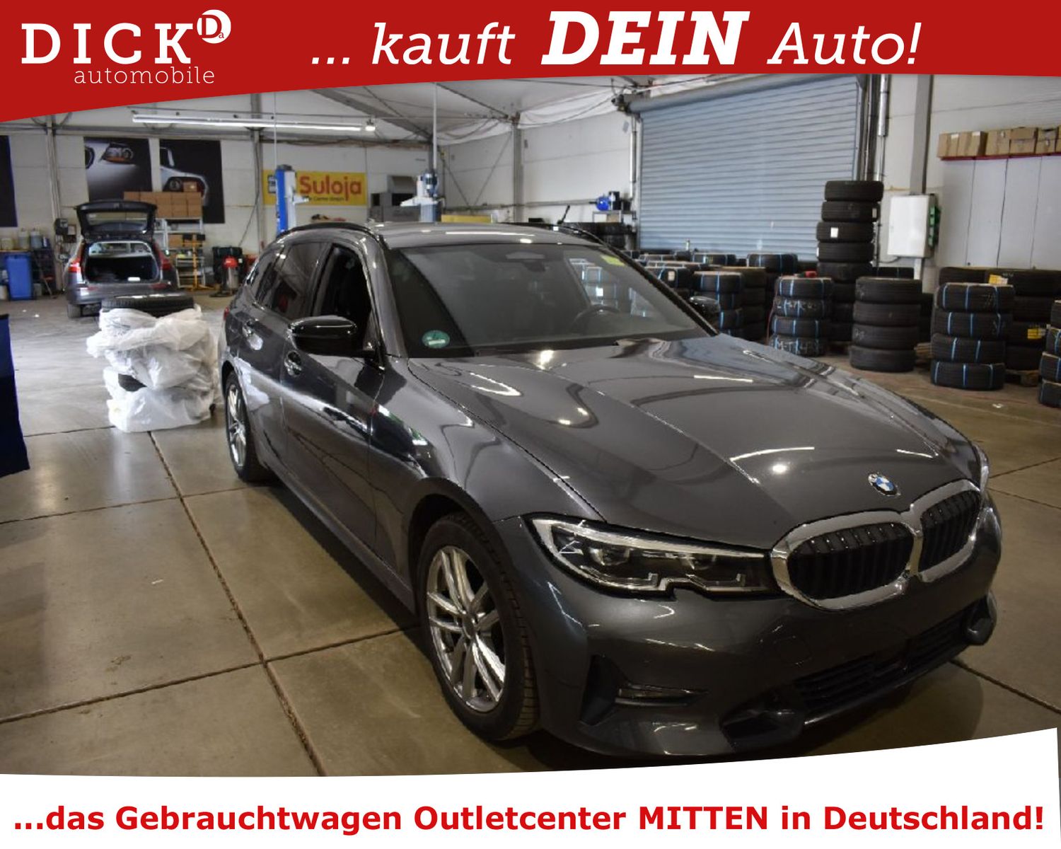 Fahrzeugabbildung BMW 318d T Aut. LED/VIRTU/HIFI/ACC/STANDHZ/AHK/8Fa