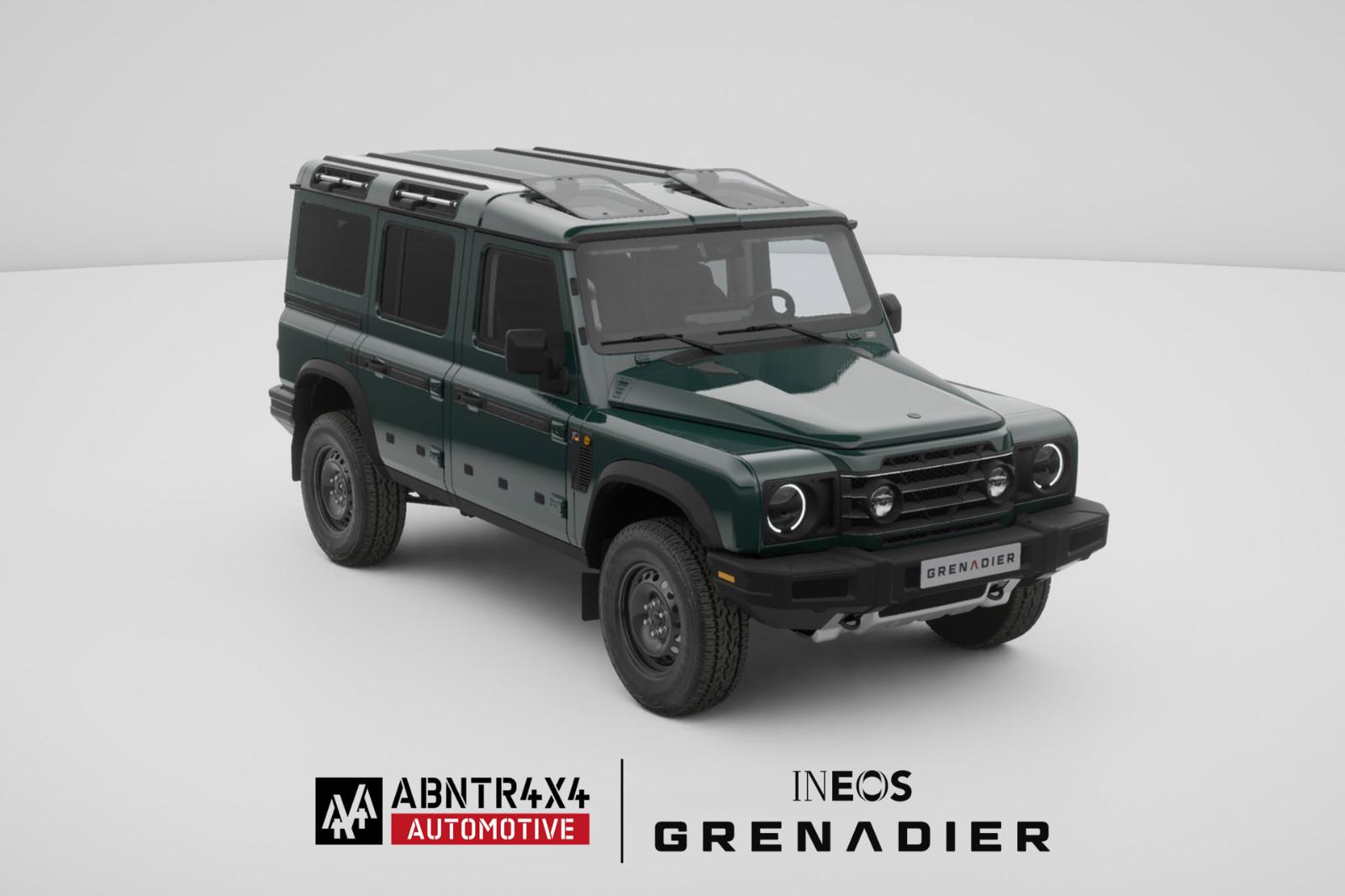 INEOS Achssperren Strom Leder Safari MY2026 Sela Green