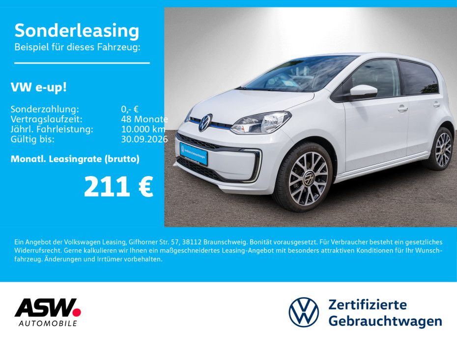 Volkswagen e-up! move up! Edition RFK KLIMA PDC GRA SHZ CCS