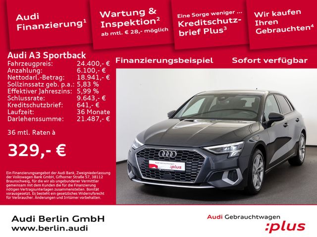 Audi A3 Sportback advanced 35 TFSI S tr. LED SITZHZG