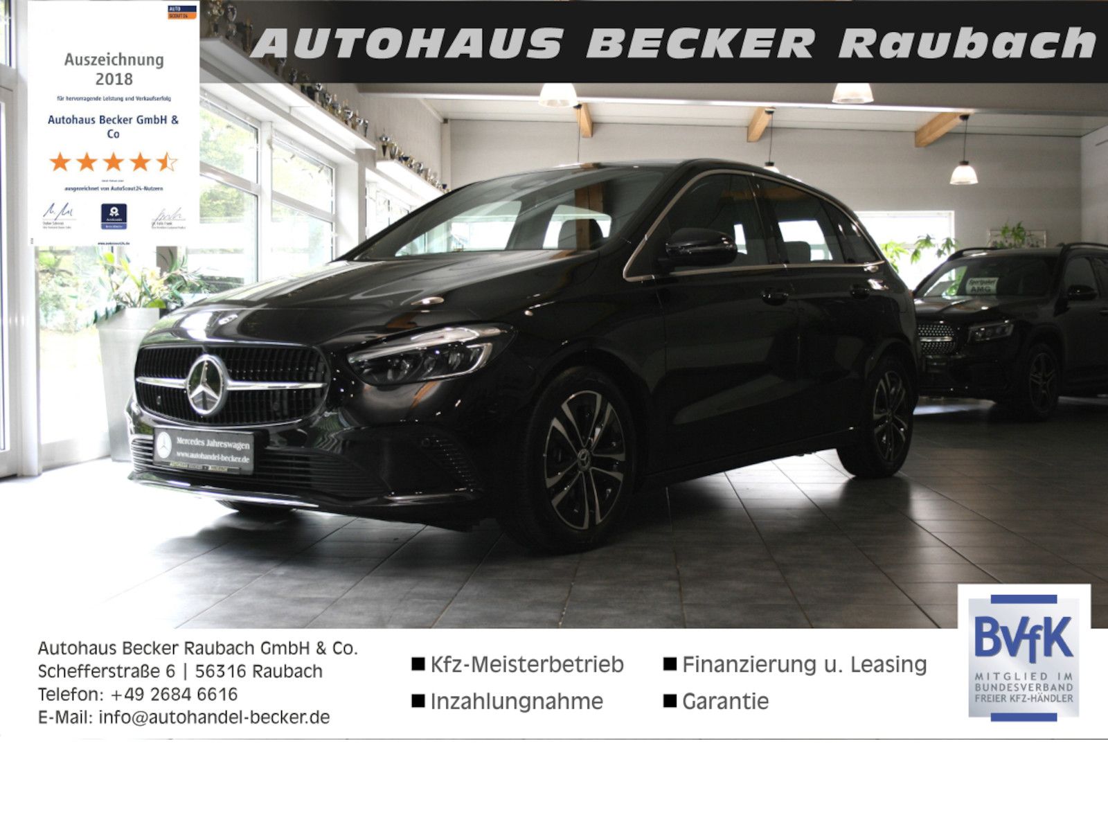 Fahrzeugabbildung Mercedes-Benz B 180 Progres.Advanced *AHK*LED*Kamera*Winterpak