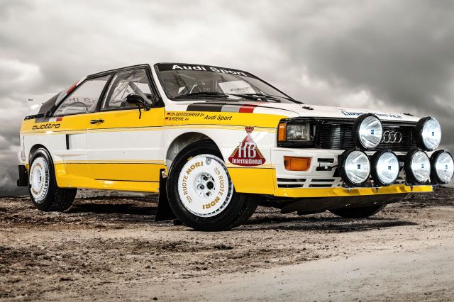 Audi QUATTRO 2.1 turbo RALLY GRUPPO B. RICREATIO