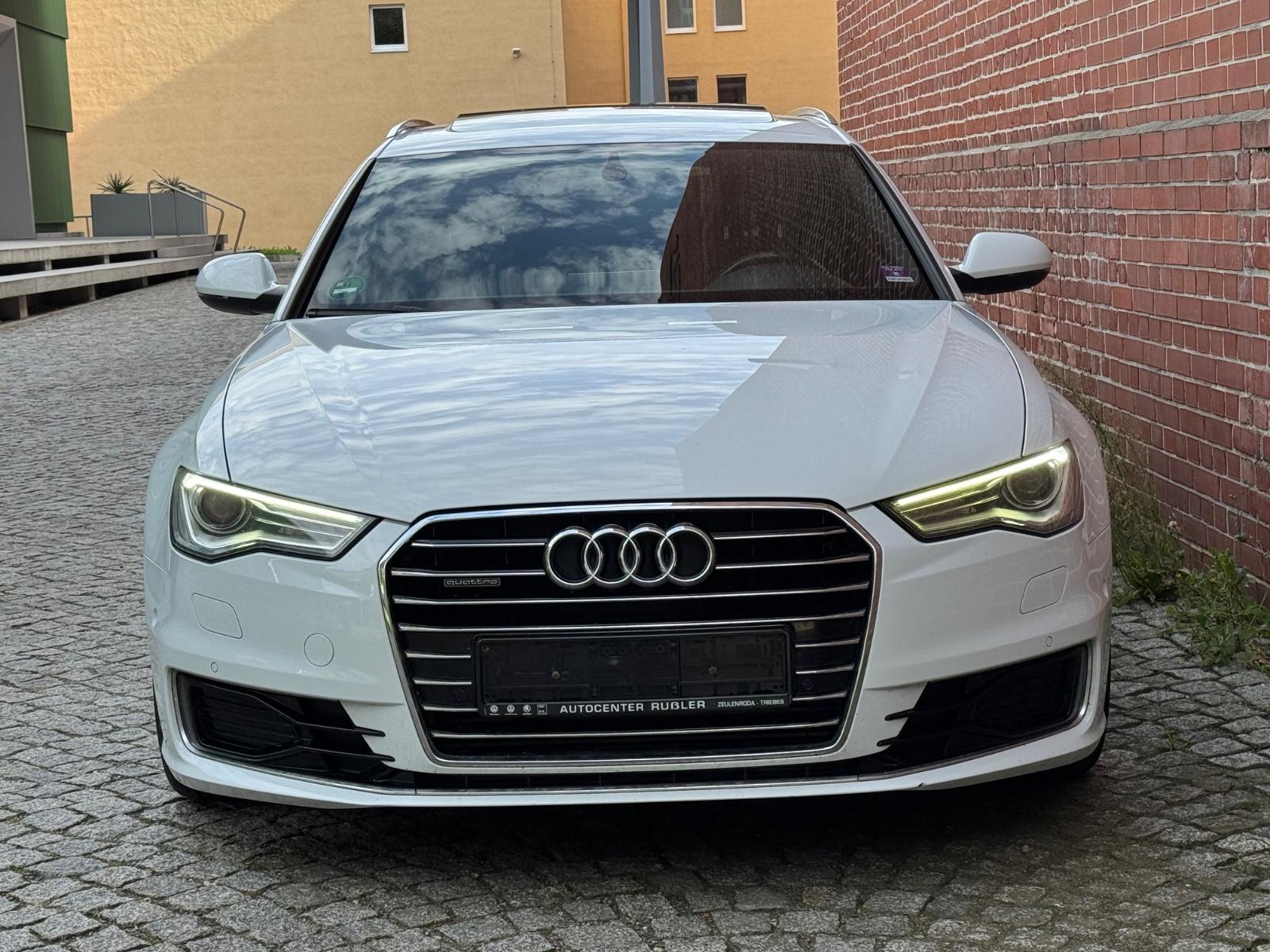 Audi A6 Avant S-line 3.0 TDI 218ch - Toi ouvrant panoramique - Alcantara - Carnet entretien - Pneus toutes saisons - Hayon éléctrique