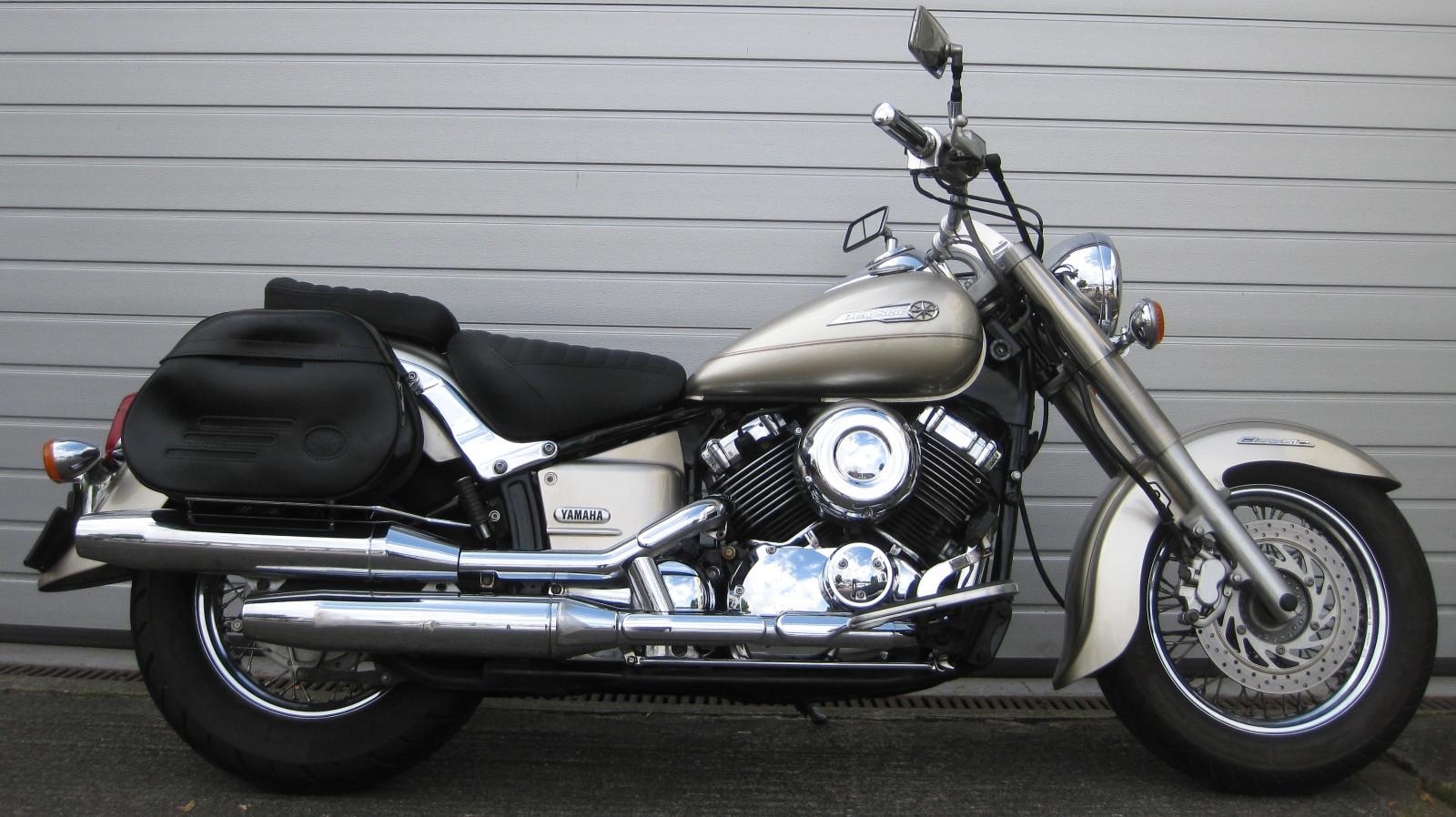 Yamaha XVS 650 Classic, Drag Star Scheckheft, Taschen