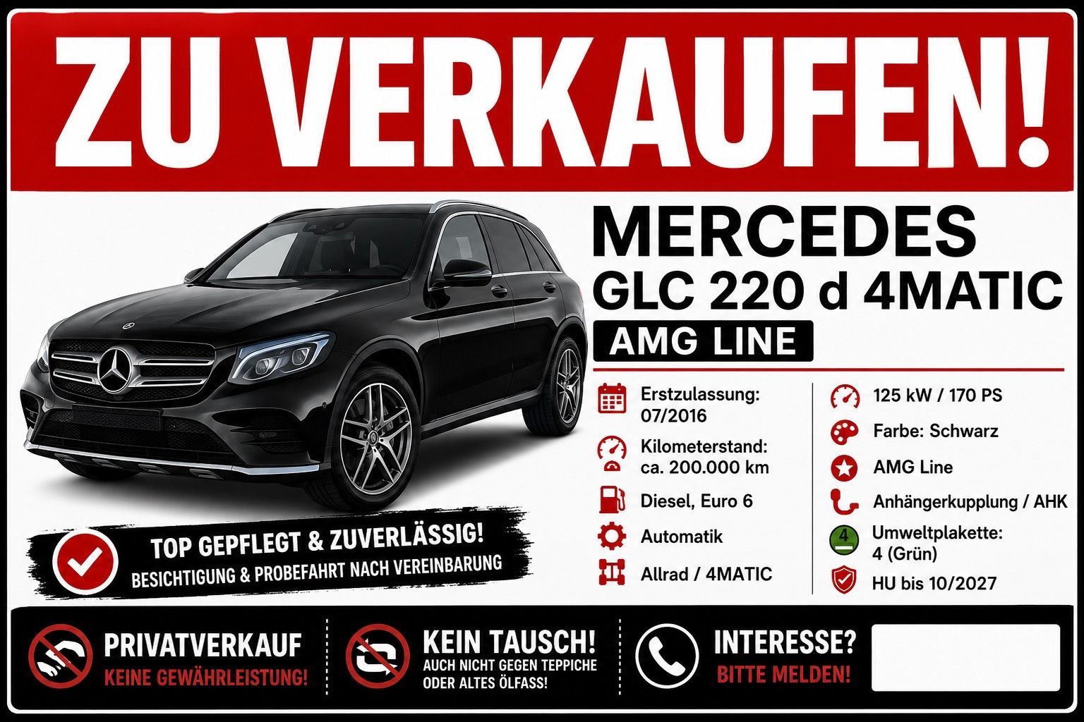 MERCEDES-BENZ Mercedes GLC 220 AMG line