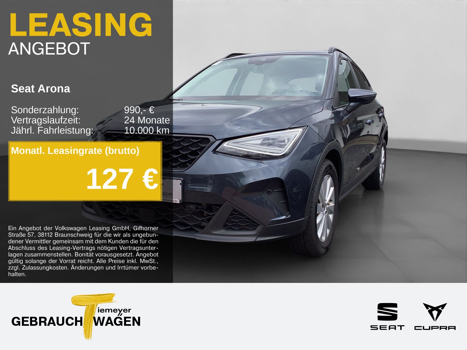Seat Arona 1.0 TSI STYLE NAVI ACC PARKL SH GJR