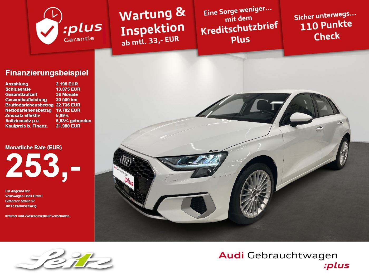Audi A3 Sportback 30 TFSI advanced *LED*KAMERA*SITZH*