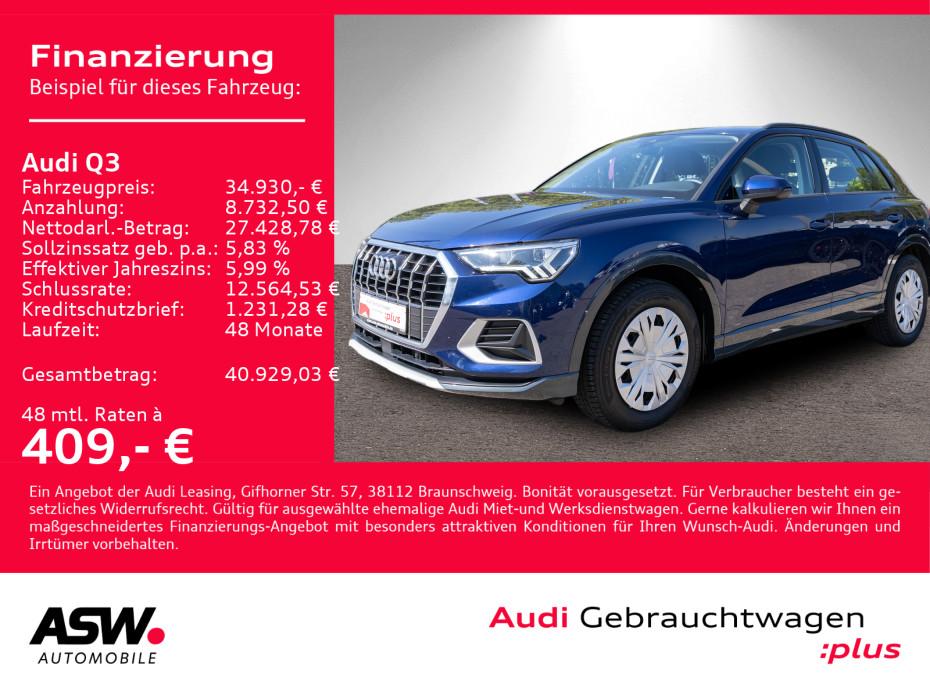 Audi Q3 SUV advanced 35 TFSI Stronic LED Navi RFK AHK, миниатюра 2