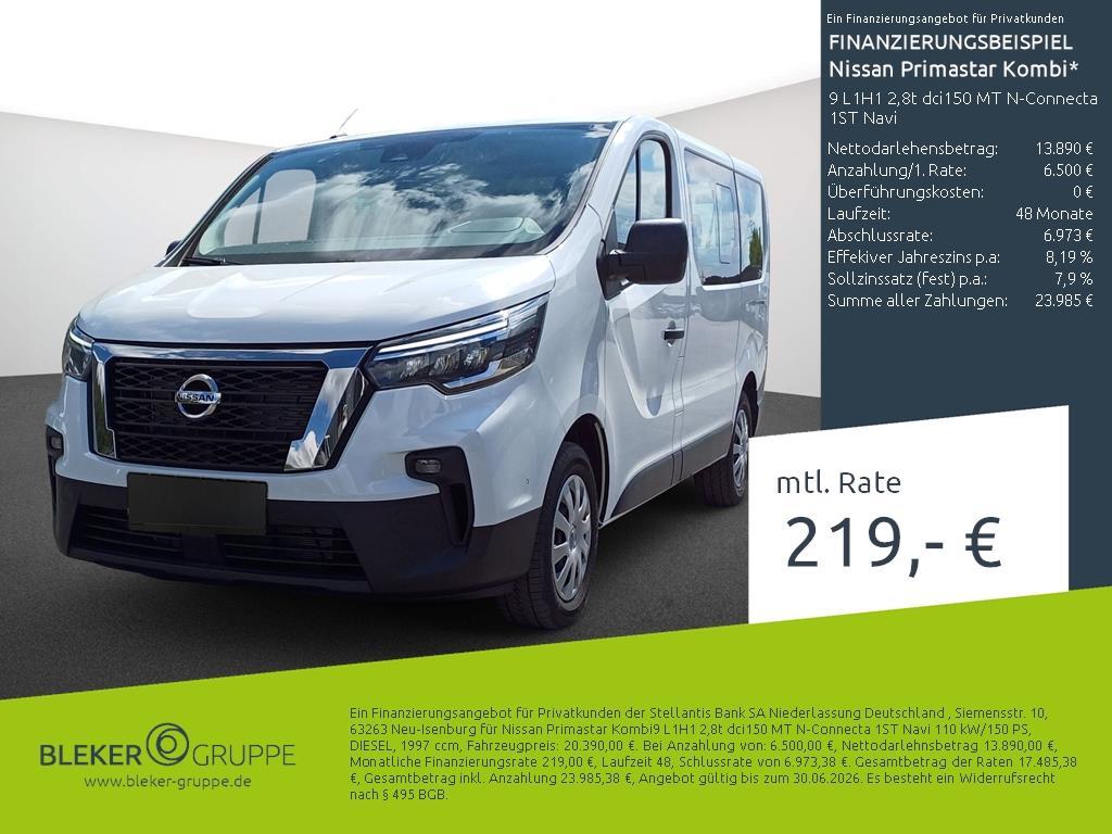 Nissan Primastar Kombi9 L1H1 2,8t dci150 MT N-Connecta