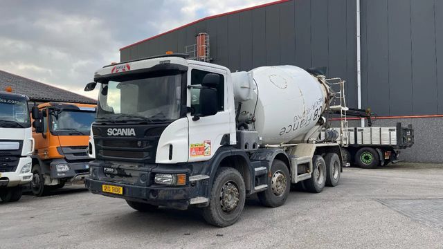 Scania P360 Manual+9m3+ euro5