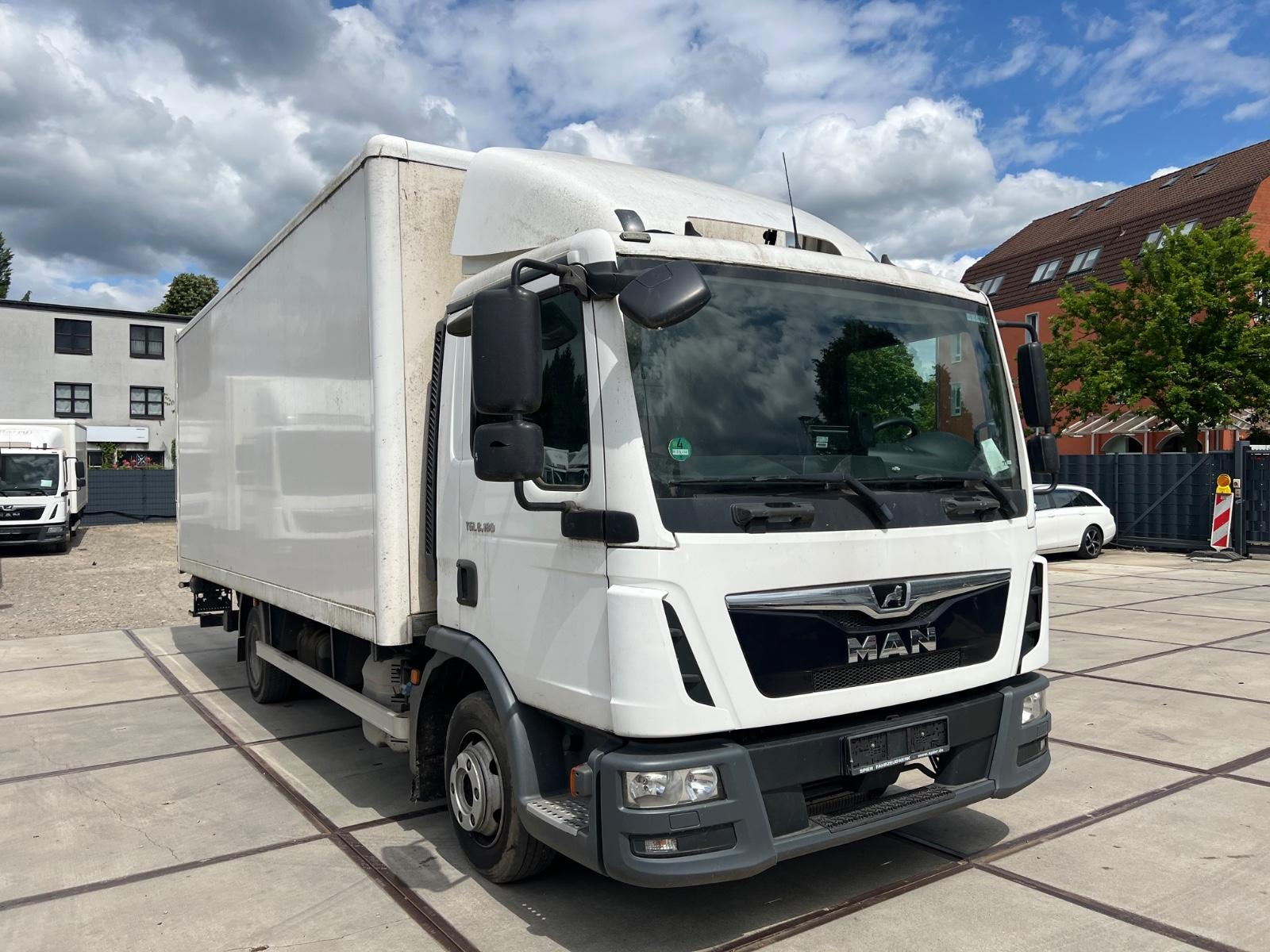 MAN TG-L 8.180 Blatt/Luft  Koffer LBW