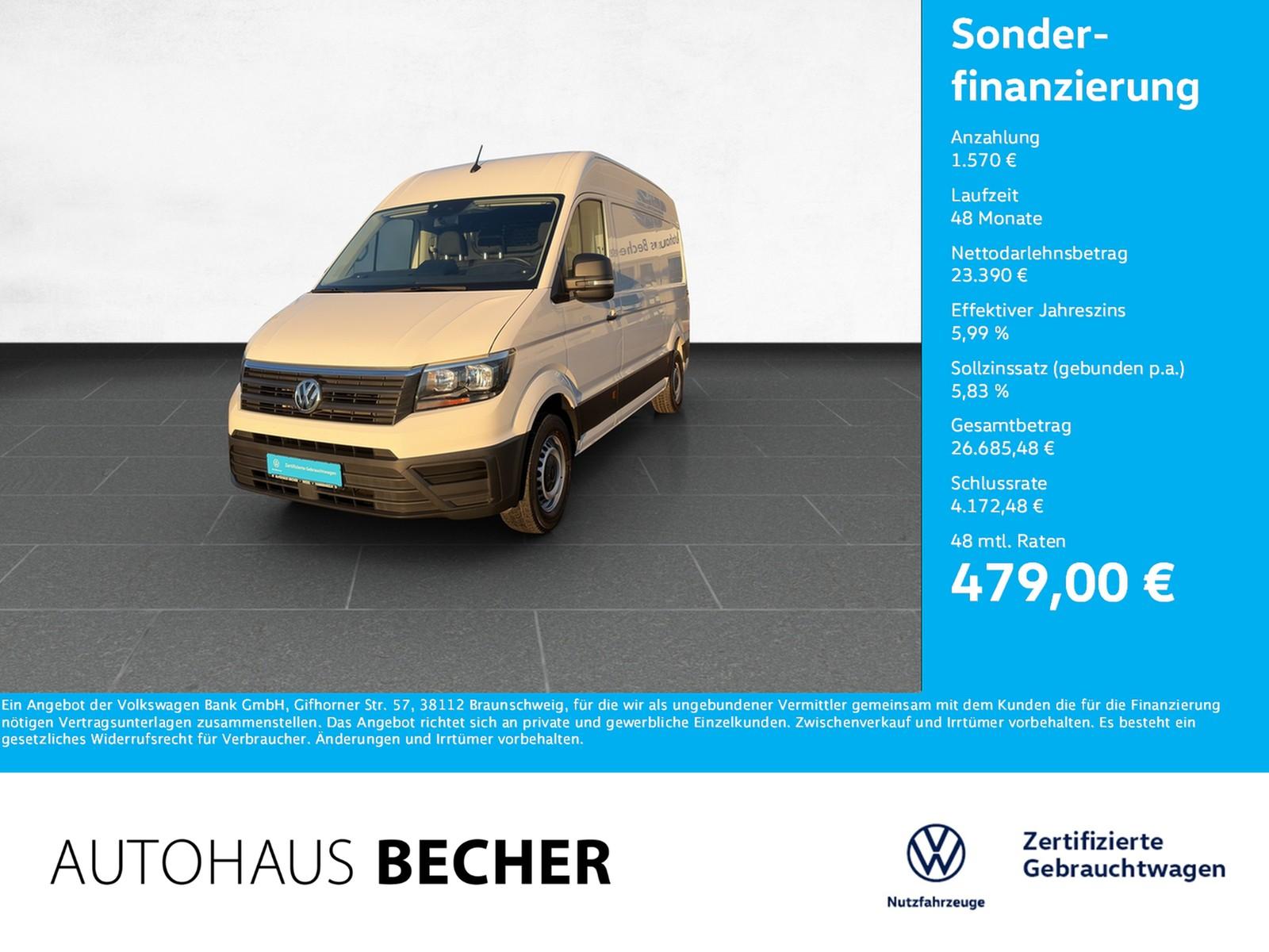 Volkswagen Crafter Kasten 2.0 TDI 6-Gang MR HD /AHK/CarPlay