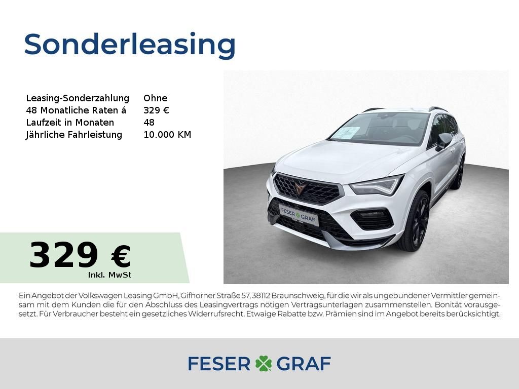 Cupra Ateca 1.5 TSI DSG el.HECK NAVI FAPA SHZ