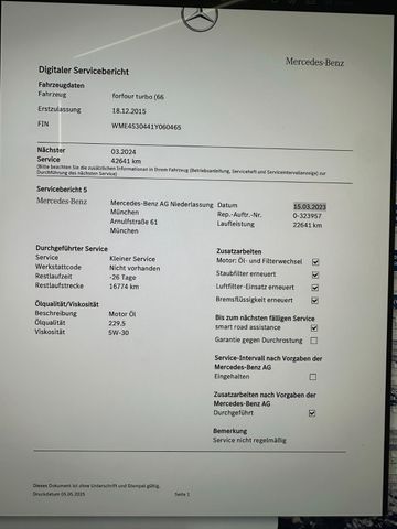 Smart ForFour  66kW *TÜV-0427*KLIMA*TEMPOMAT*NAVI*