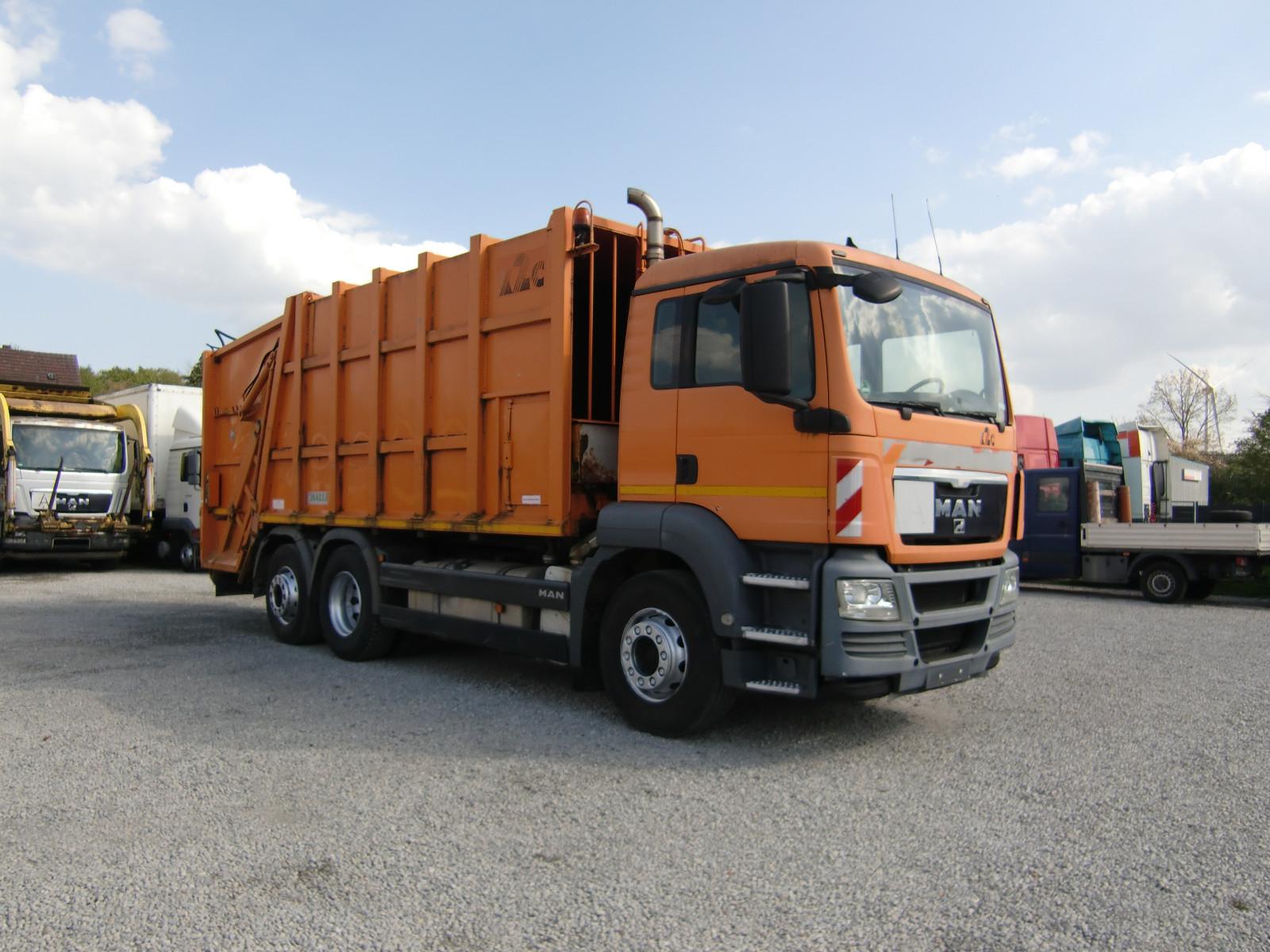 MAN TGS 26.320 / Haller  x2c / Euro 5 / Lenk- Lift