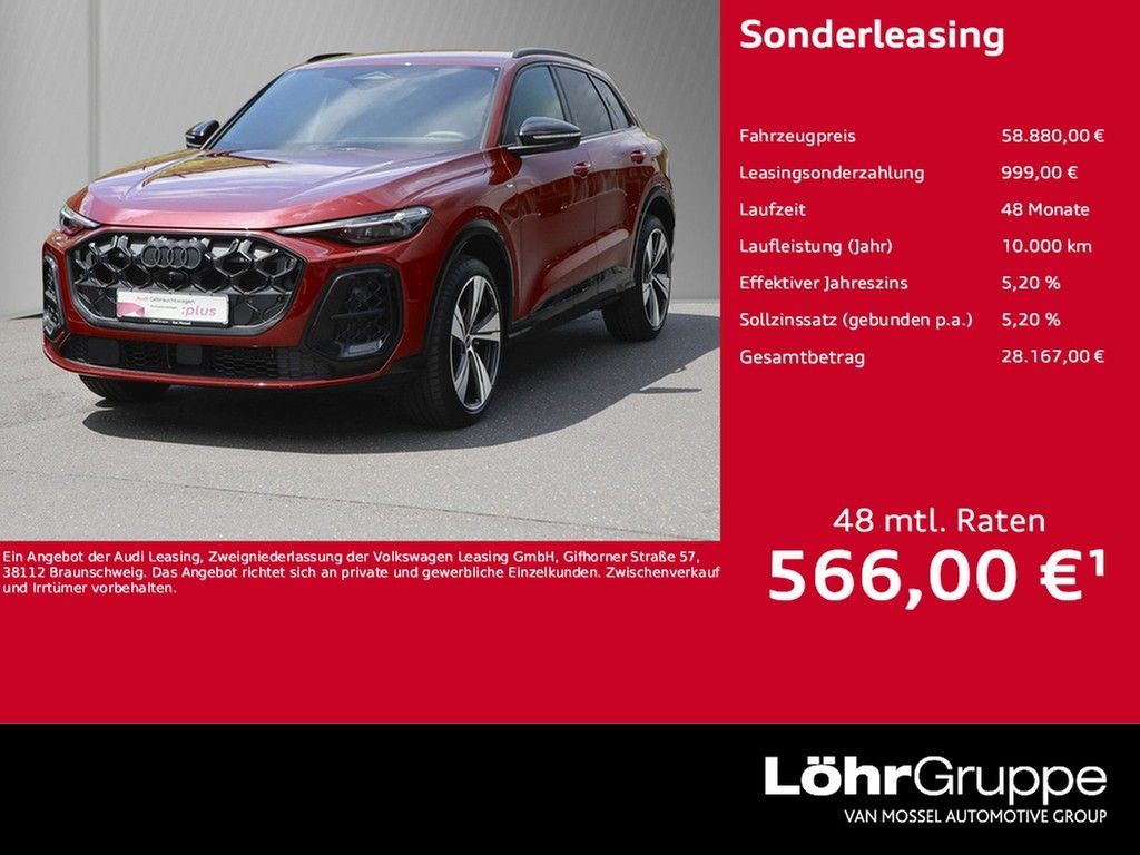 Audi Q5 2.0 TDI S line edition one AHK Matrix ACC
