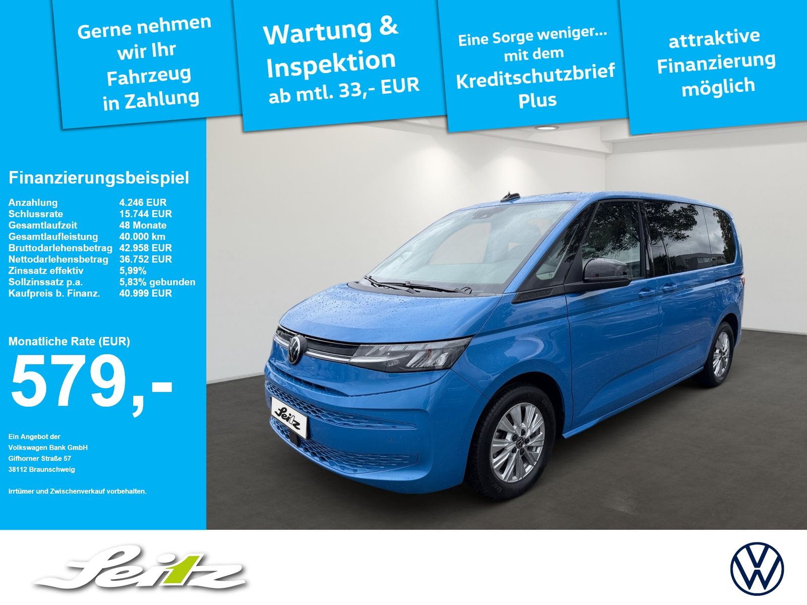 Volkswagen T7 Multivan 1.4 TSI eHybrid KÜ Life 7S AHK PARK foto 1