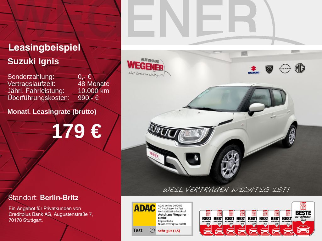 Suzuki IGNIS CLUB | HYBRID | KLIMA | ASISSTENSSYTEME