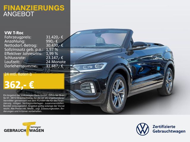 Volkswagen T-Roc Cabrio 1.5 TSI DSG R-LINE NAVI LED VIRTUAL