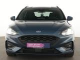 Ford Focus ST-Line Winter-Paket|LED|Navi|Keyless|HuD - mit Benzin-Antrieb: Blau, Kombi, mit Klimaanlage