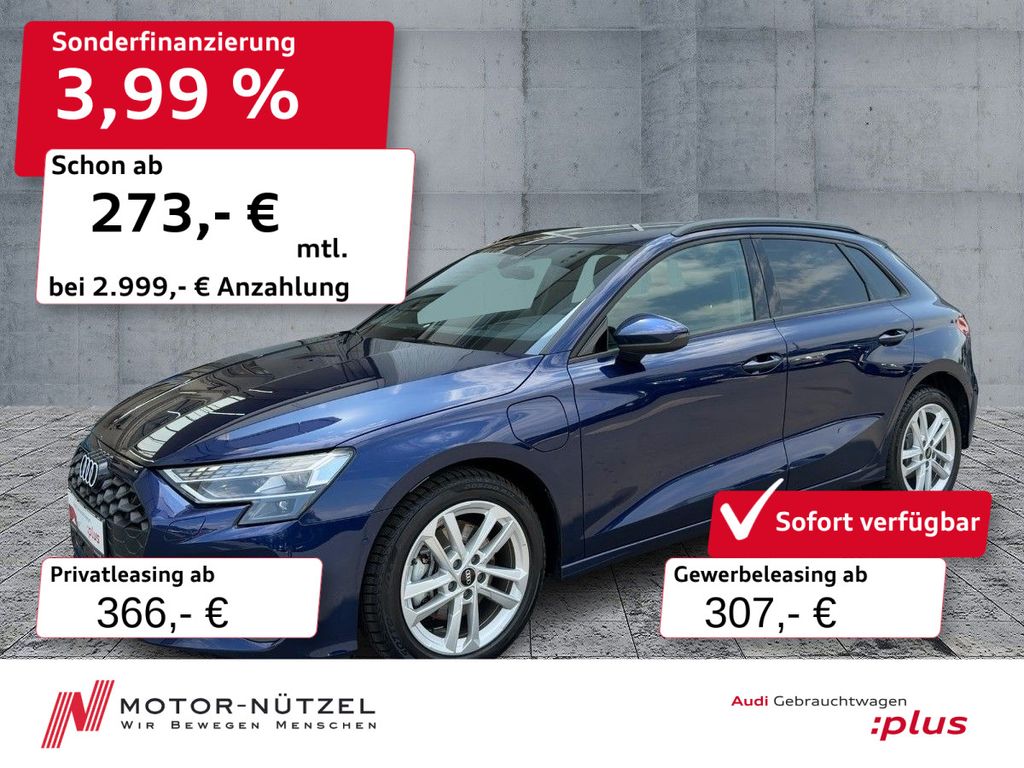 A3 Sportback 40 TFSI e S-TR LED+NAVI+HuD+SONOS