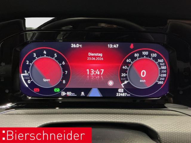 Volkswagen Golf 8 GTI 2.0 TSI DSG MATRIX PANO HuD 19, миниатюра 13