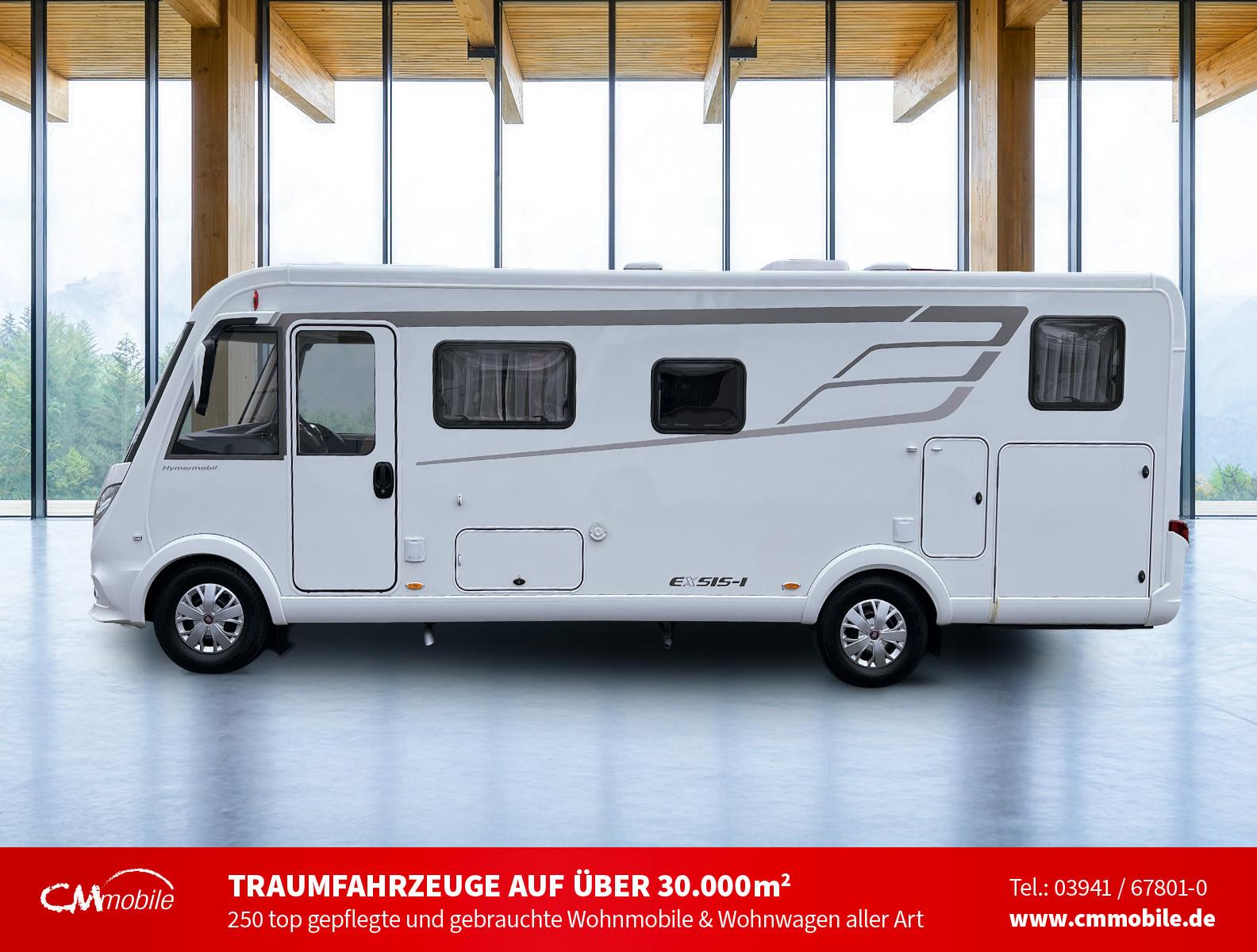 HYMER / ERIBA / HYMERCAR Exsis I 678 FL - Hub & Einzelbetten - 1. Hand -