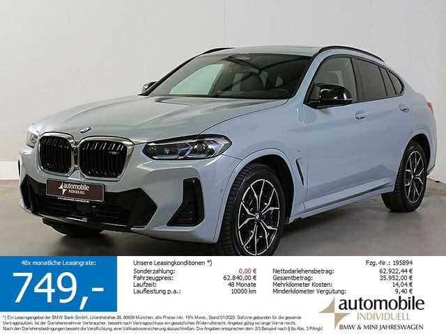 BMW X4 xDr30d M Sport Laser ACC AHK HuD DAB H&KPanor