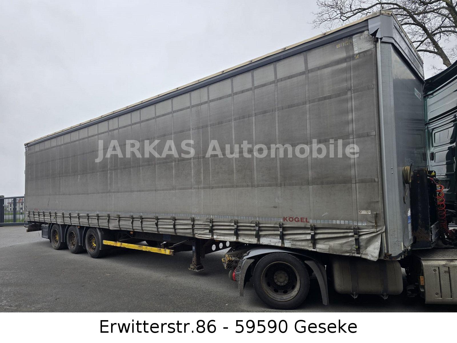 Kögel SN 24, Mercedes Achsen, Edscha Dach, Megatrailer
