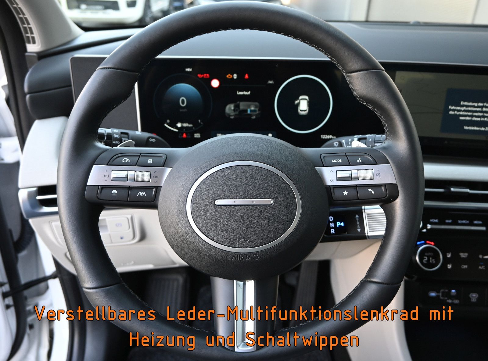 Fahrzeugabbildung Hyundai TUCSON 1.6 48V-Hybrid Prime 4WD °ACC°HUD°SITZKL.