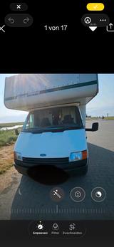 Ford Wohnmobil Euramobil auf Ford Transit - gebrauchte Ford Transit aus dem Jahr 1991