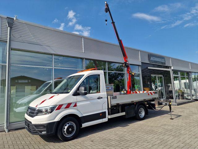 Volkswagen Crafter 50 Pritsche+Kran+Funk+Winde+AC+Tempo+AHK