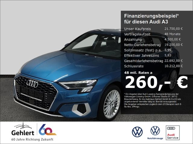 Audi A3 Sportback 35 TFSI advanced Navi digitales Coc