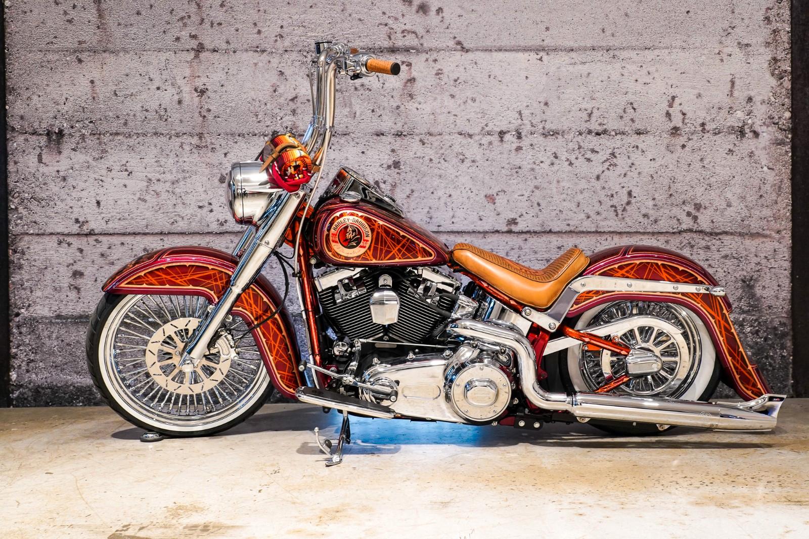 Harley-Davidson FLSTN Softail Deluxe Chicano"El Purgatorio"