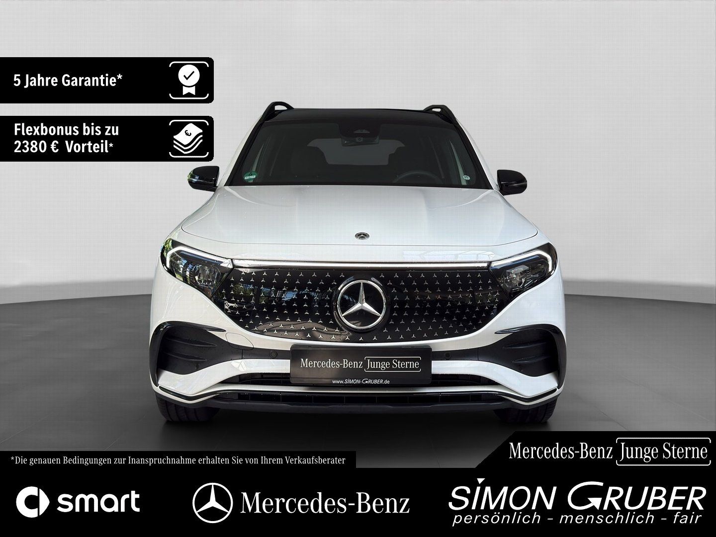 Fahrzeugabbildung Mercedes-Benz EQB 300 4M AMG Pano Fahrassist 7Sitze Mod 2026