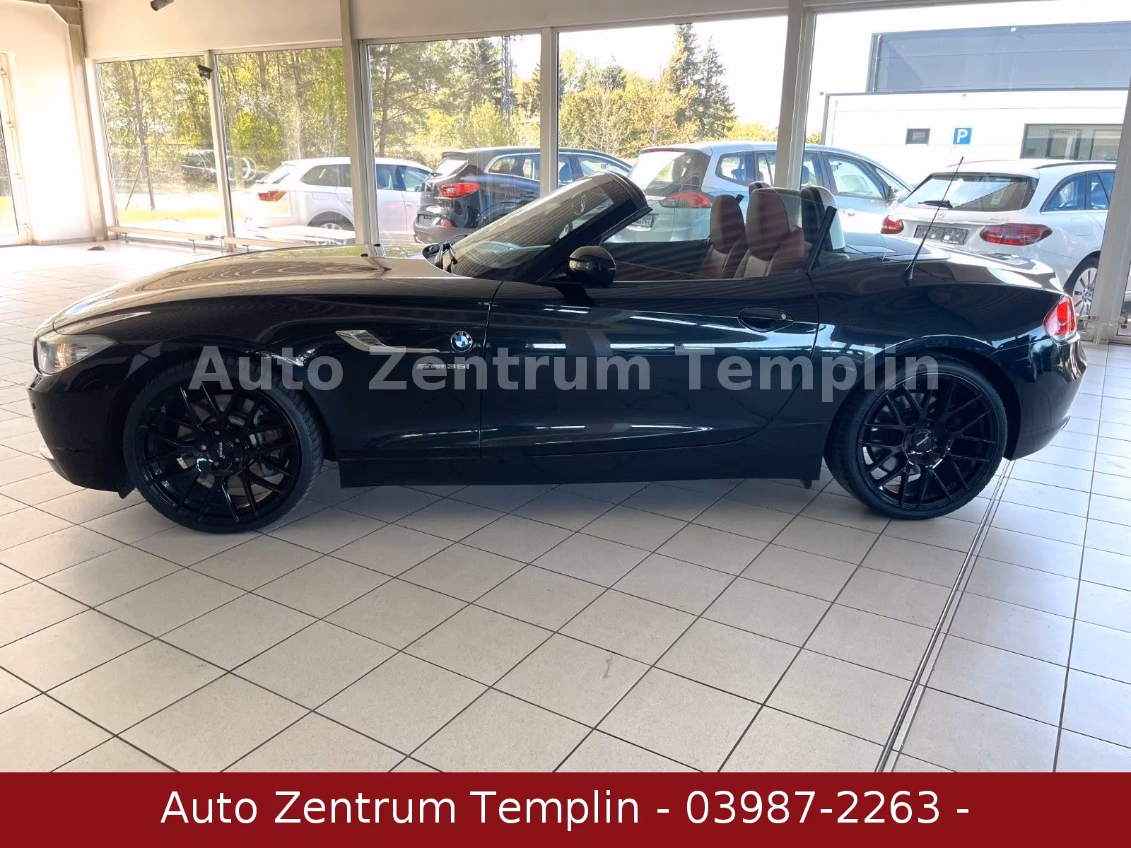 BMW Z4 Roadster sDrive 35i-Leder rot-TÜV NEU-Alu 19