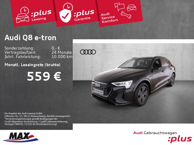 Audi Q8 e-tron 55 QUATTRO S LINE MATRIX+LUFT+AHK+PANO