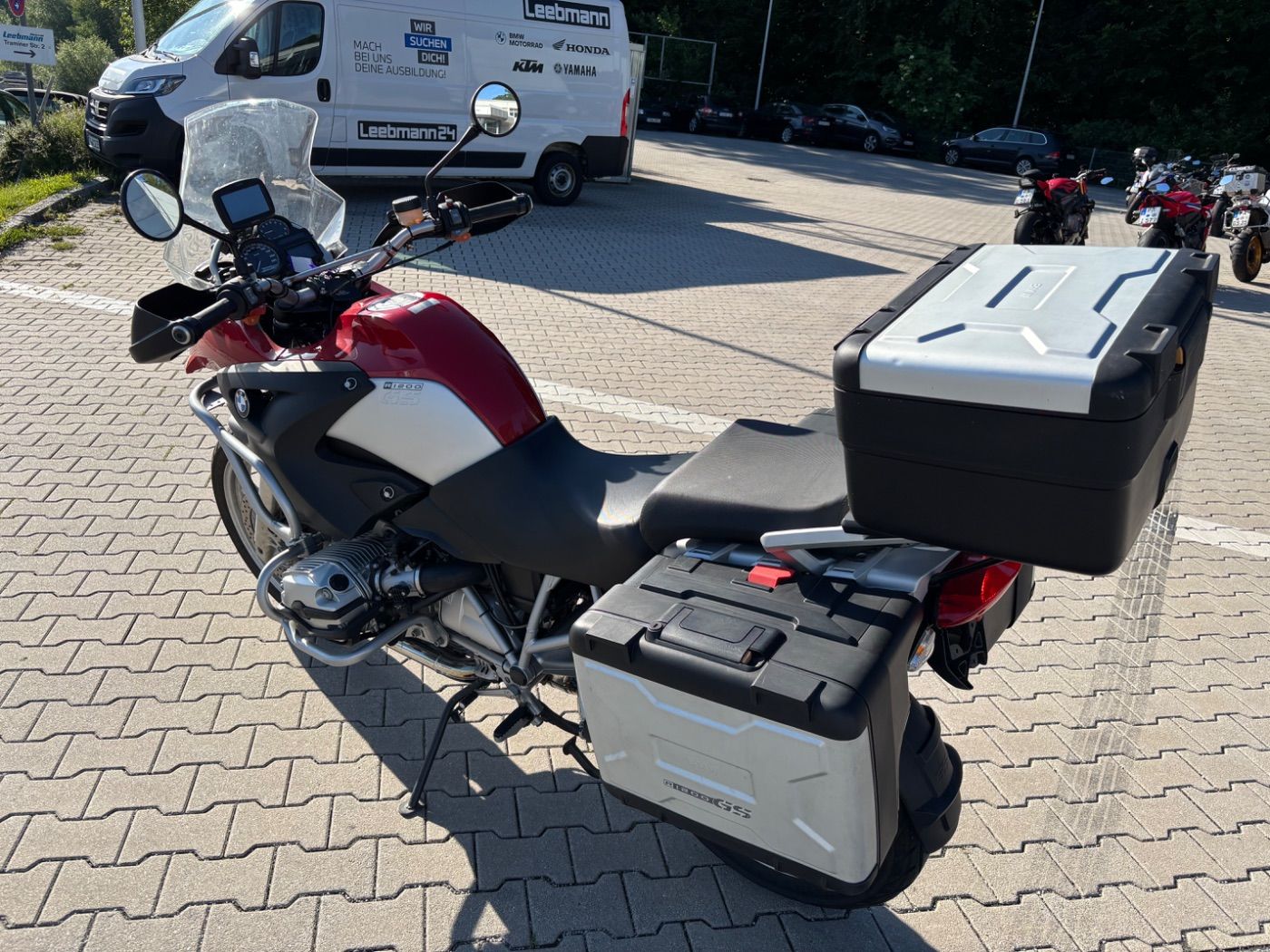 Fahrzeugabbildung BMW R 1200 GS Topcase Seitenkoffer